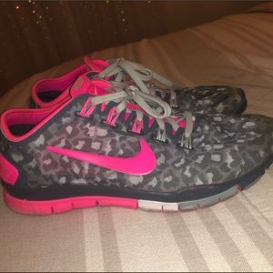 Pink Leopard Nike’s